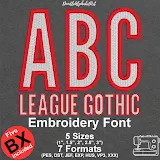 Embroidery Font Guides for BX and Applique | Fontstitch
